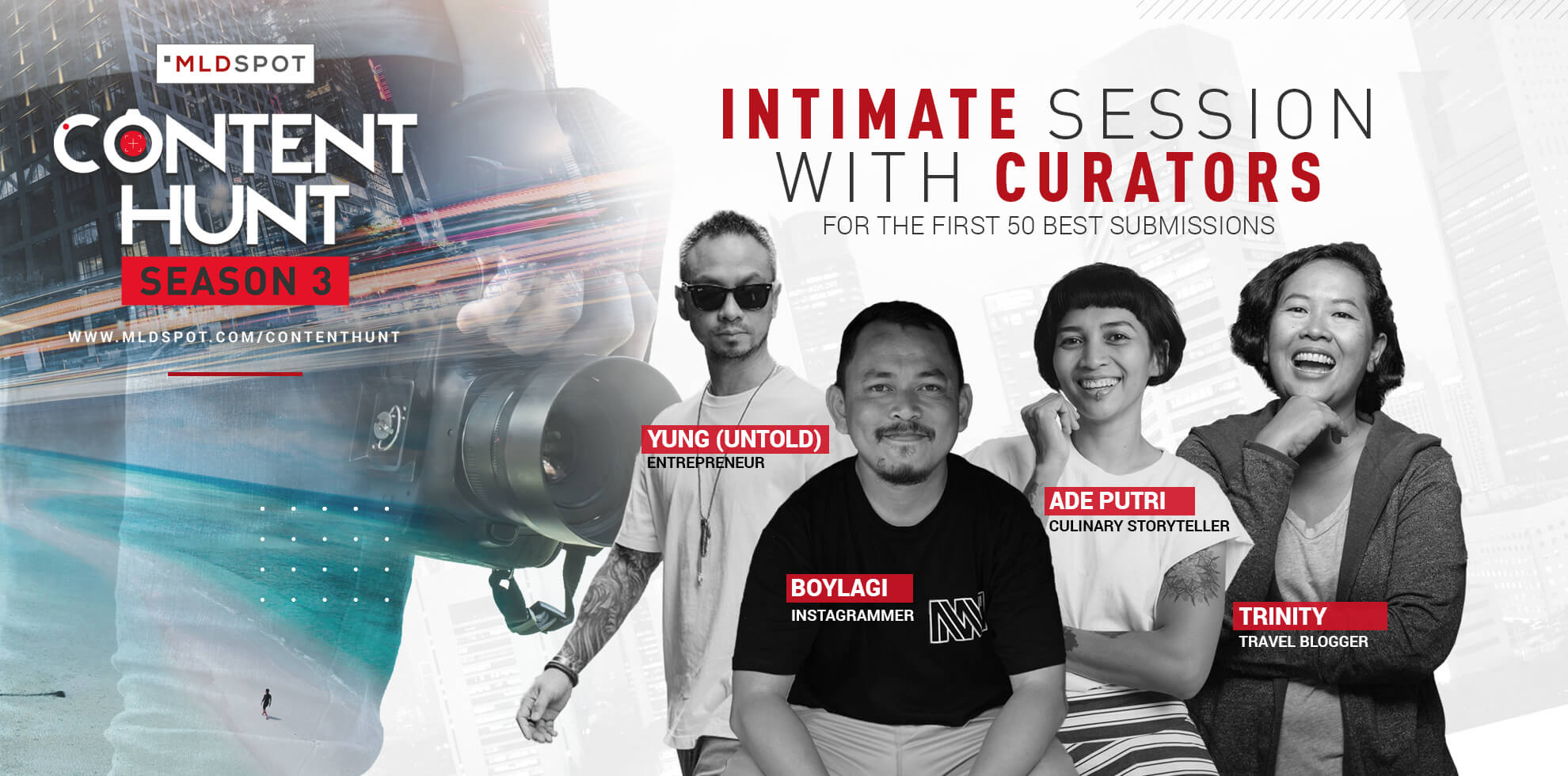 Hadiah Spesial Untuk 50 Partisipan Pertama MLDSPOT Content Hunt Season 3